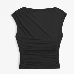 Abercrombie & Fitch Draped Slash Top